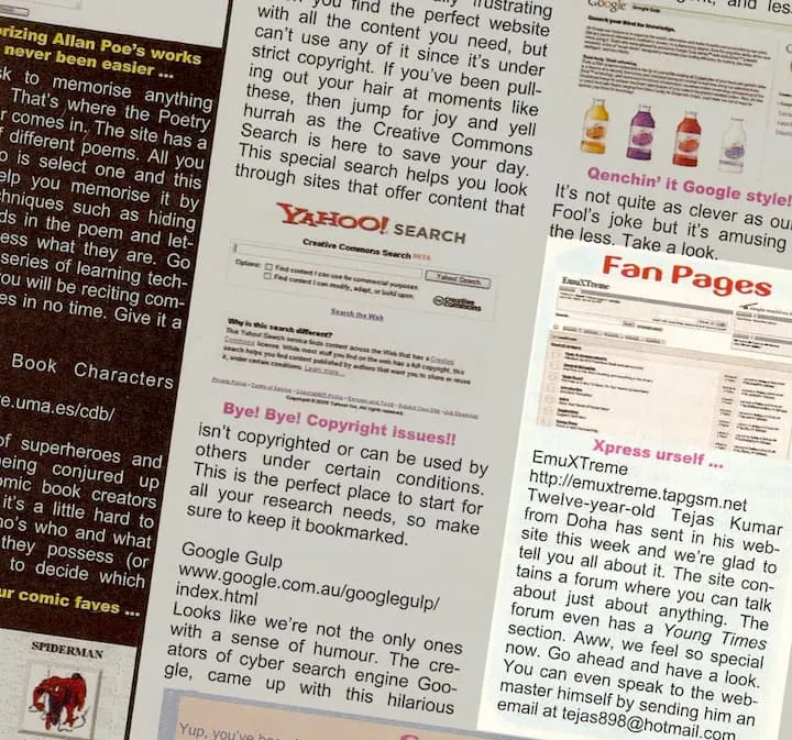 Young Times, 2004 and 2005.