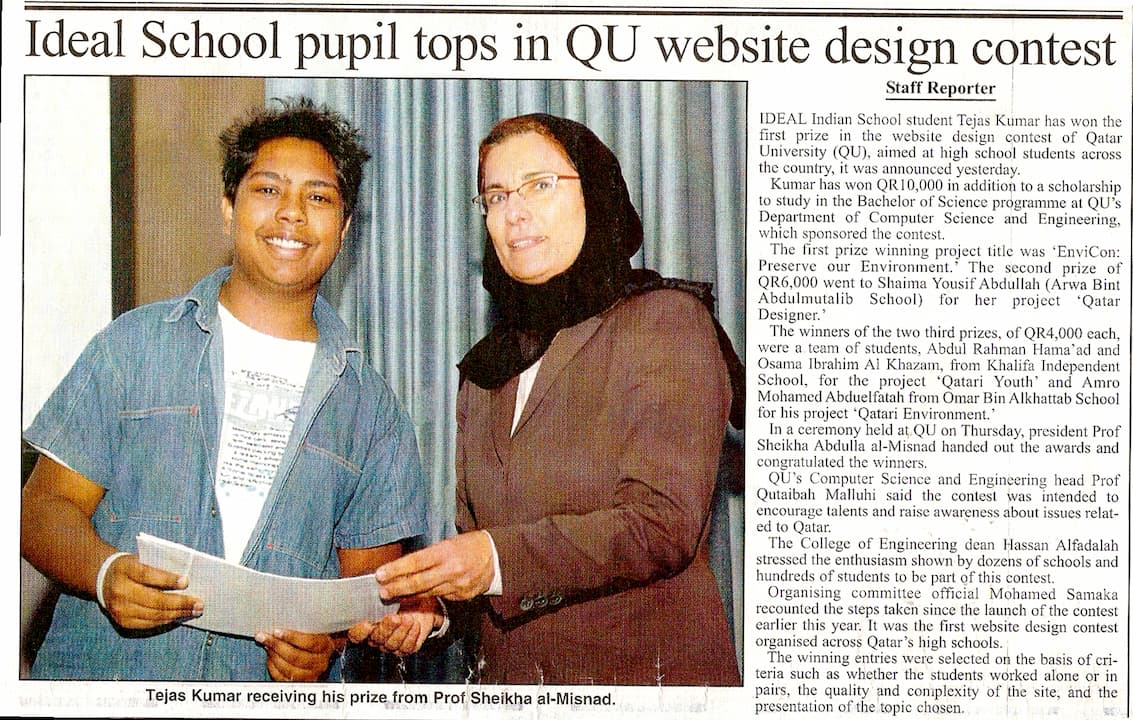 Winning the Award